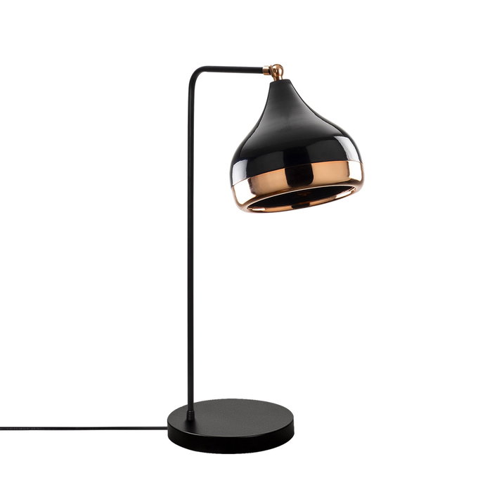 Opviq Lámpara de mesa Yıldo - 6896 Negro y cobre